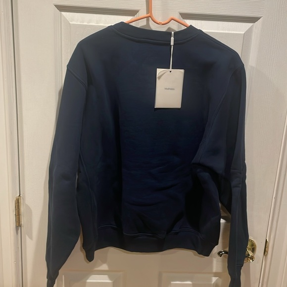 Madhappy navy local optimist S crewneck NWT (matching sweats listed separately) - Picture 4 of 5